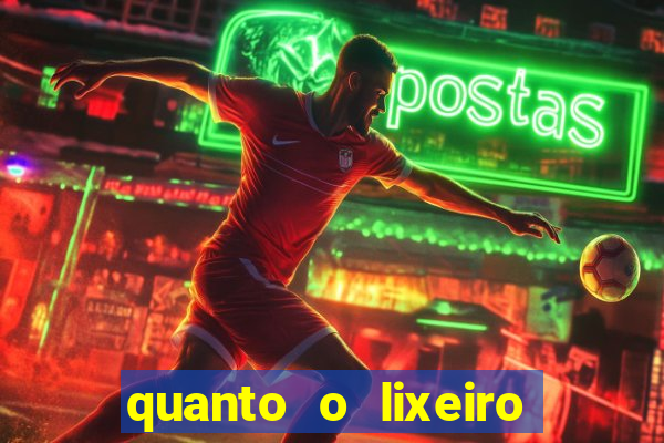 quanto o lixeiro ganha por ano